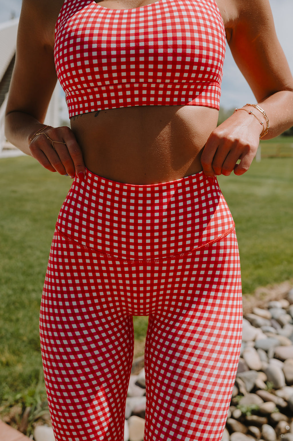 Cherry Picnic Leggings