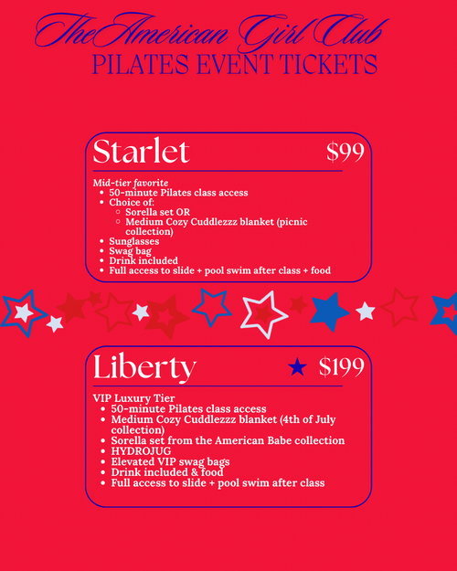 American Girl Club Pilates Event: LIBERTY