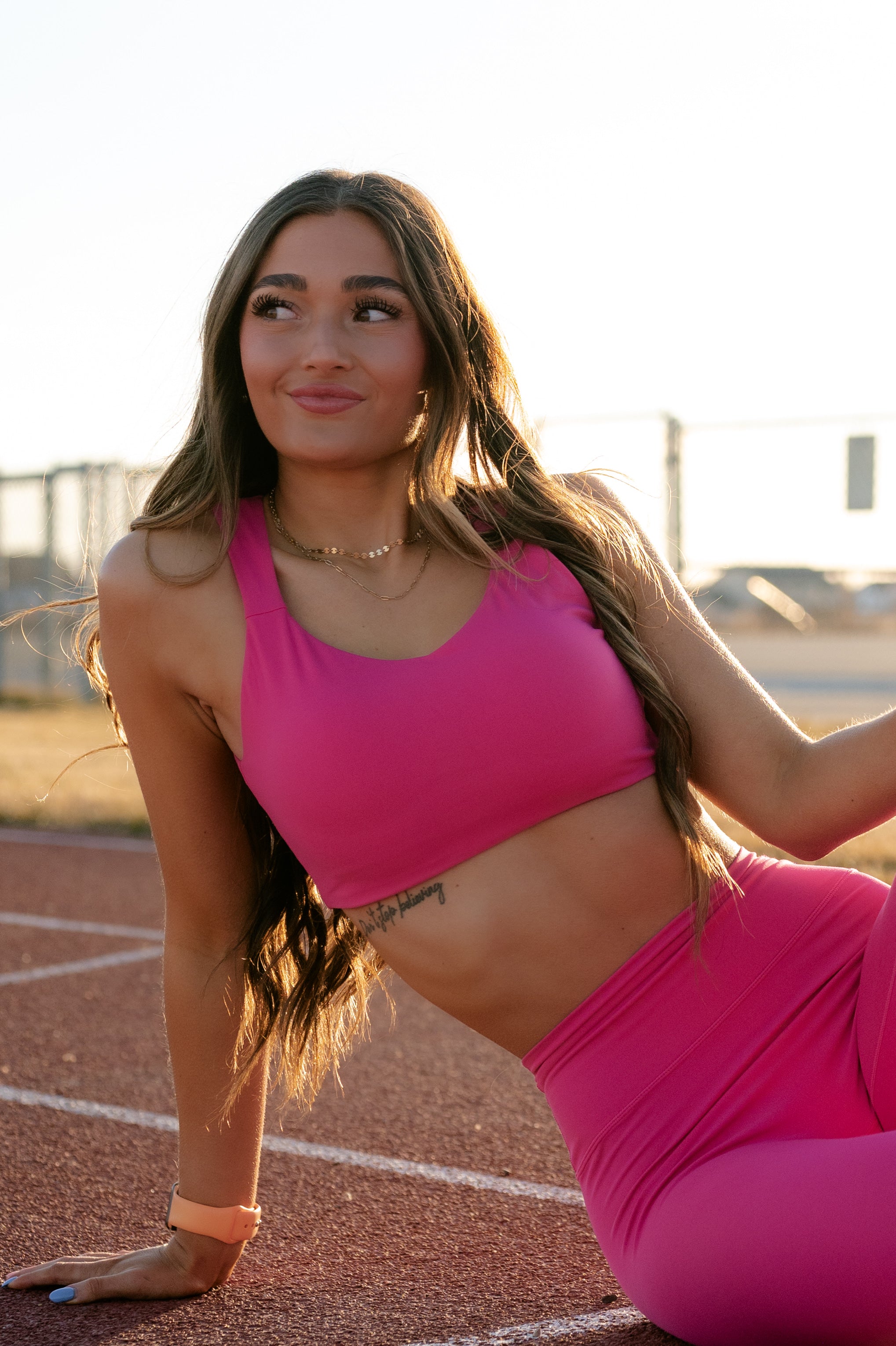 Electric Blush Bra